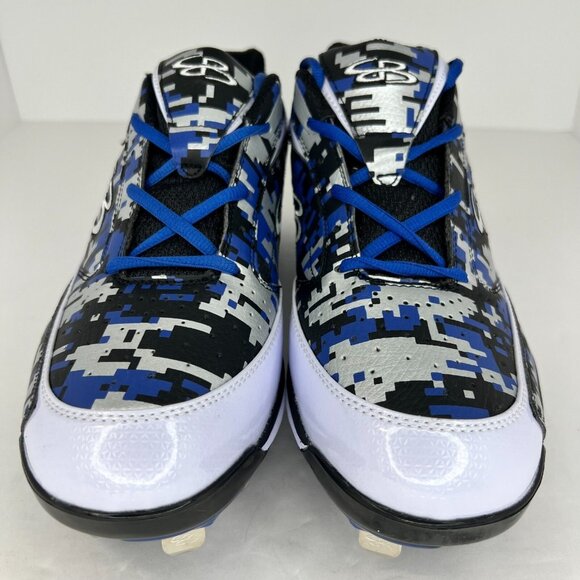 Boombah Mens BM15051-8 Blue Camo Viceroy Metal Highlighter Size 11.5 Cleats main image 6